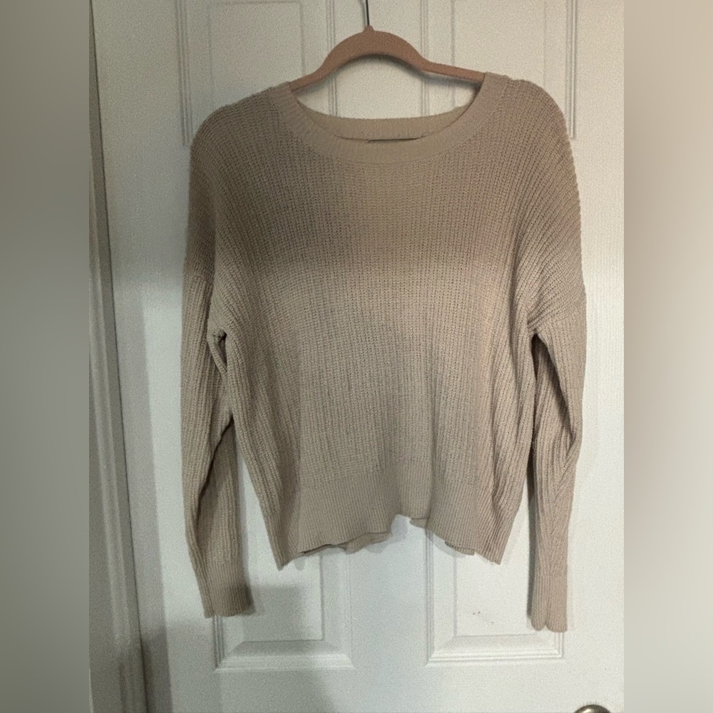 Crop sweater